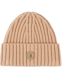 Bogner - Bony Logo-Patch Ribbed-Knit Beanie Hat - Lyst