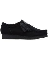 Clarks - Wallabee Evo Suede Derby Shoes - Lyst