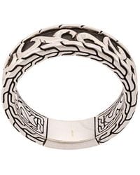 John Hardy Anillo Keris Dagger con diseño de cadena - Metálico