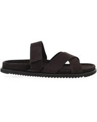 Corneliani - Sandalen Aus Wildleder - Lyst