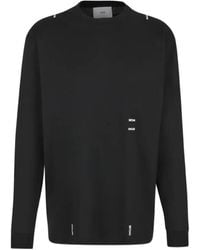 Setchu - Round-Neck Long-Sleeve Top - Lyst