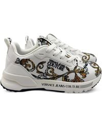 Versace Jeans Couture - Barocco-Print Sneakers - Lyst