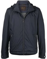 Moorer - Hooded Zip-Front Jacket - Lyst