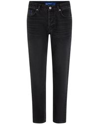 Karl Lagerfeld - Tapered-Jeans Mit Taschen - Lyst