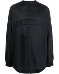Givenchy - Overhemd Met Logo-reliëf - Lyst