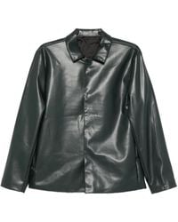 Costumein - Leather Collar Jacket - Lyst