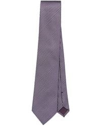 Tom Ford - Cravate en soie à imprimé géométrique - Lyst