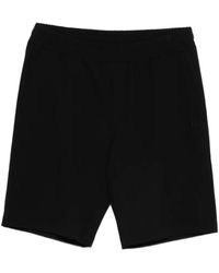 KARL LAGERFELD - Logo-Embroidered Elasticated Shorts - Lyst
