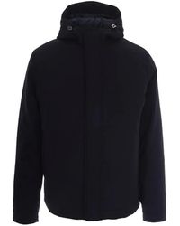Herno - Hooded Concealed-Fastening Jacket - Lyst