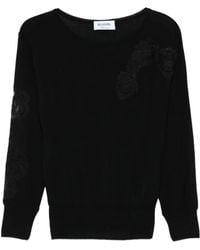 Blugirl Blumarine - レーストリム ニットウェア - Lyst