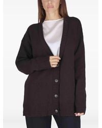 Maliparmi - Button V-Neck Cardigan - Lyst