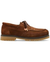 CASABLANCA - Hideki Suede Lace-Up Shoes - Lyst