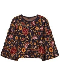 Twinset - Jacquard Floral Jumper - Lyst