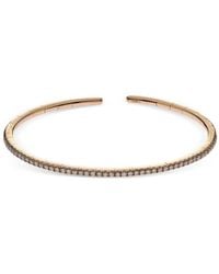 Jewels Aficionado - 18K Rose Diamond Cuff - Lyst