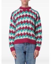 Bonsai - Joy Jacquard-Knit Diamond-Pattern Sweater - Lyst