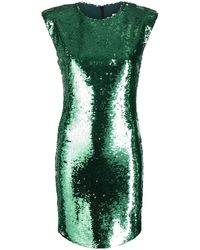 Philipp Plein - Sequin-Embellished Sleeveless Dress - Lyst