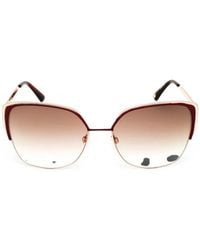 Anne Klein - Cat-Eye Frame Sunglasses - Lyst