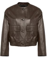 Yves Salomon - Leather Jacket - Lyst