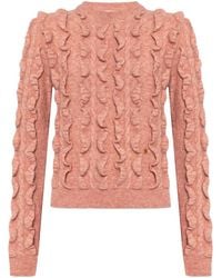 Moschino - Logo-Plaque Sweater - Lyst