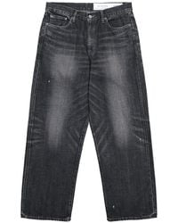 Neighborhood - Washed Wide-Leg Jeans - Lyst