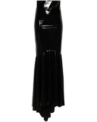 Atu Body Couture - Patent-finish Maxi Skirt - Lyst