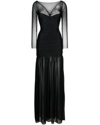 Atu Body Couture - Ruched Tulle Gown - Lyst