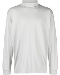 AURALEE - Luster Plaiting Cotton T-shirt - Lyst