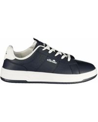 Ellesse - Perforated Logo-Print Sneakers - Lyst
