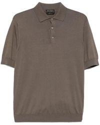 Dell'Oglio - Klassisches Poloshirt - Lyst