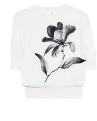 Ermanno Scervino - Floral T-Shirt - Lyst