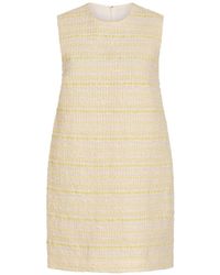 Markarian - Daisy Striped-Pattern Textured Mini Dress - Lyst
