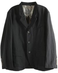 Ziggy Chen - Single-Breasted Crinkled Jacket - Lyst