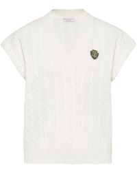 Brunello Cucinelli - Camiseta De Tirantes Con Parche Del Logo - Lyst