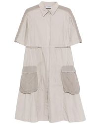Iceberg - Pocket Shirt Dress - Lyst