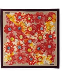 Moschino - Sciarpa A Fiori - Lyst