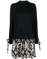 La DoubleJ - Sporty Floral-Print Minidress - Lyst