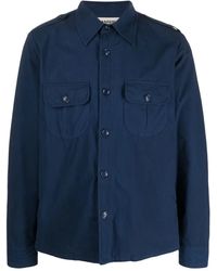 Aspesi - Long-Sleeve Cotton Shirt - Lyst