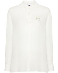 Ralph Lauren Collection - Logo-embroidered Shirt - Lyst