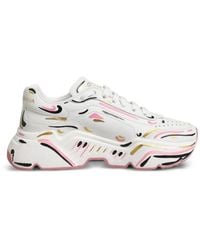 Dolce & Gabbana - Daymaster Hand-Painted Sneakers - Lyst