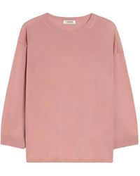 Max Mara - Maglione Amici Girocollo Con Maniche A 3/4 - Lyst