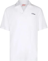 Mc2 Saint Barth - Jeremy Short-Sleeve Polo Shirt - Lyst