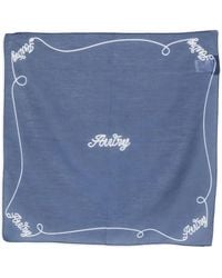 Autry - Écharpe À Logo Brodé - Lyst