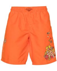 Martine Rose - Short De Bain Board À Fleurs - Lyst