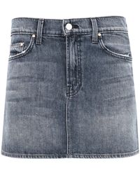 Mother - The Ditcher Jeans-Minirock - Lyst