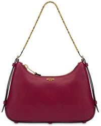 Moschino - Schultertasche Mit Logo-Print - Lyst