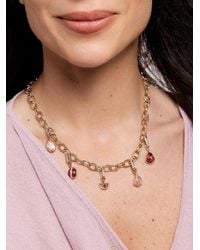CLARA CHEHAB - Liberté Ruby And Diamond Charm - Lyst