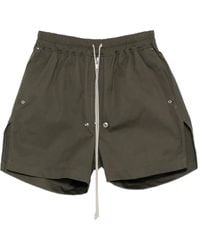 Rick Owens - Shorts Met Trekkoord En Ritssluiting - Lyst