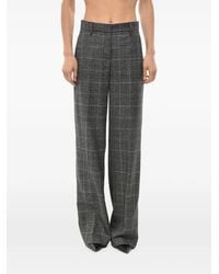 True Royal - Belt-Loop Checked Trousers - Lyst