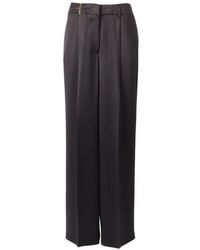 Peserico - Straight-Leg Trousers - Lyst