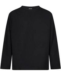 Yohji Yamamoto - Re-Logo Long-Sleeve T-Shirt - Lyst